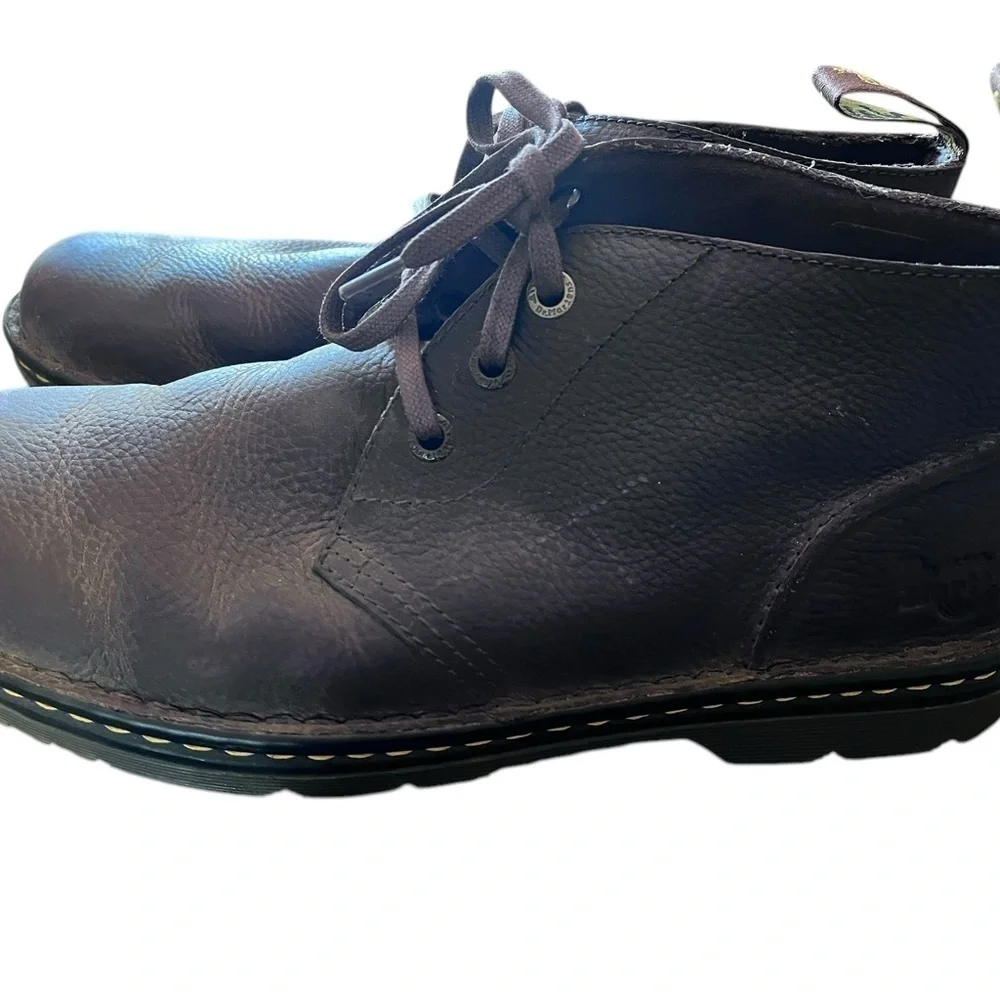 Dr. Martens Sussex Brown Chukka Work Boots Leather Size 12 M Mens Non Slip
